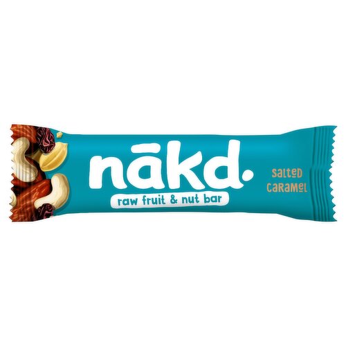 Nakd Salted Caramel Raw Fruit & Nut Bars 35g