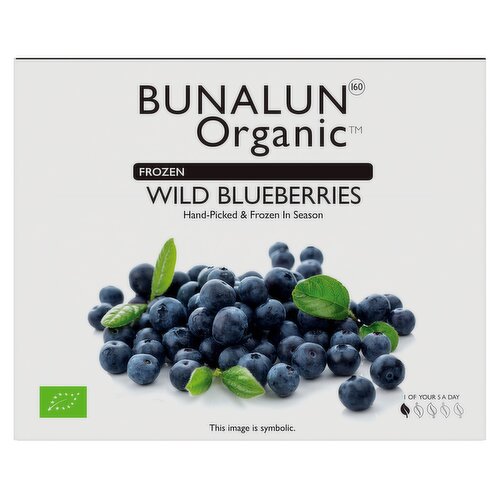 Frozen Wild Blueberries<br/><br/><b>Nutritional Claims</b><br/>High in fibre<br/><br/><b>Features</b><br/>Organic Trust<br/>Hand-picked & frozen in season<br/>High in fibre<br/>1 portion (80g) = 1 of your 5 a day<br/>GMO free<br/>Suitable for Vegans<br/><br/><b>Lifestyle</b><br/>Organic<br/>Suitable for Vegans<br/><br/><b>Pack Size</b><br/>300g ℮<br/><br/><b>Usage Other Text</b><br/>Contains approximately 4 portions per pack<br/><br/><b>Usage Count</b><br/>Number of uses - Servings - 4<br/><br/><br/><b>Ingredients</b><br/>100% Organic Wild Blueberries<br/><br/><b>Storage Type</b><br/>Frozen<br/><br/><b>Storage and Usage Statements</b><br/>Keep Frozen<br/><br/><b>Storage</b><br/>Keep frozen, below -18°C.<br/>
Before use: Defrost thoroughly for a minimum of 2 1/2 hours at room temperature or 12 hours in the refrigerator. Once defrosted keep refrigerated & use within 24 hours. Do not re-freeze.<br/>
Best before: See print on pack.<br/><br/><b>Storage Conditions</b><br/>Max Temp °C -18<br/><br/><b>Company Name</b><br/>National Organic Products Ltd. / National Organic Products UK Ltd.<br/><br/><b>Company Address</b><br/>National Organic Products Ltd.,<br/>
IDA Business Park,<br/>
Southern Cross Rd.,<br/>
Bray,<br/>
Co. Wicklow,<br/>
A98 Y6W0,<br/>
Ireland.<br/>
<br/>
National Organic Products UK Ltd.,<br/>
Buckinghamshire,<br/>
SL1 8DF,<br/>
UK.<br/><br/><b>Web Address</b><br/>www.nationalorganic.com<br/><br/><b>Return To</b><br/>National Organic Products Ltd.,<br/>
IDA Business Park,<br/>
Southern Cross Rd.,<br/>
Bray,<br/>
Co. Wicklow,<br/>
A98 Y6W0,<br/>
Ireland.<br/>
<br/>
National Organic Products UK Ltd.,<br/>
Buckinghamshire,<br/>
SL1 8DF,<br/>
UK.<br/>
Web: www.nationalorganic.com<br/>