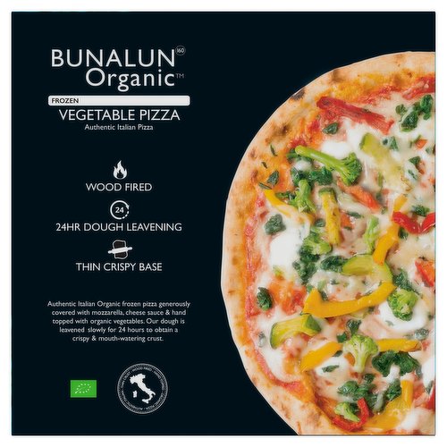 Bunalun Organic Vegetable Pizza 416g