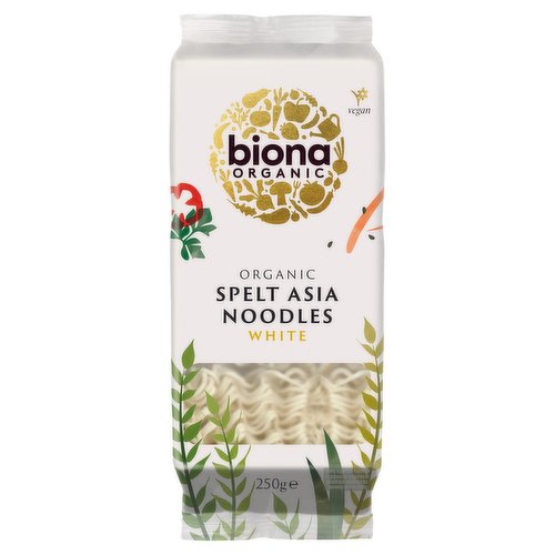 Biona Organic Spelt Asia Noodles White 250g