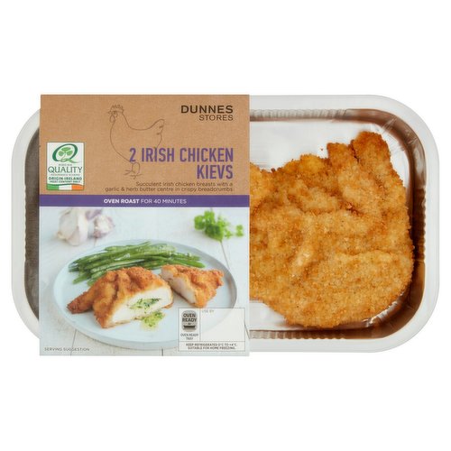 Dunnes Stores 2 Irish Chicken Kievs 350g (Standard)