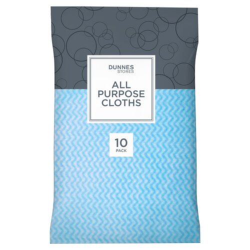 Dunnes Stores 10 All Purpose Cloths