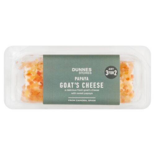 Dunnes Stores Papaya Goat's Cheese 100g