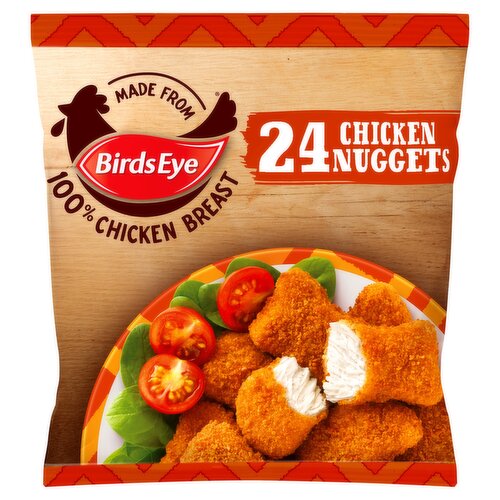 Birds Eye 24 Wholegrain Breaded Chicken Nuggets 379g