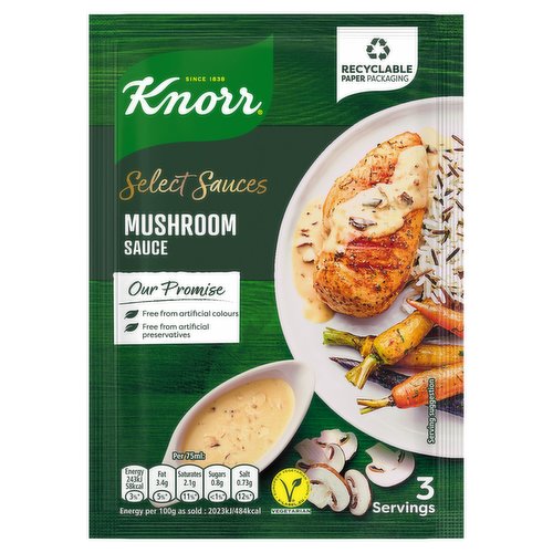 Knorr Select Sauces Mushroom Sauce 40g