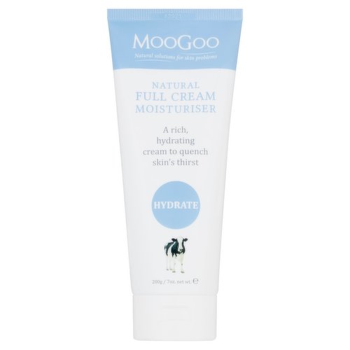 MooGoo Natural Full Cream Moisturiser 200g