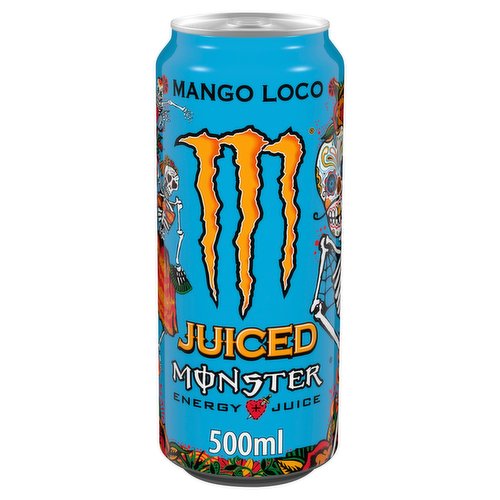 Carbonated Fruit Energy Drink with Taurine, Caffeine, L-Carnitine, Inositol and B Vitamins with Sugars and Sweetener.<br/><br/><b>Further Description</b><br/>Find us on Facebook, Instagram, Twitter and YouTube<br/><br/><b>Features</b><br/>Inositol + B vitamins + L-carnitine + taurine<br/>Unleash the Beast!<br/><br/><b>Pack Size</b><br/>500ml ℮<br/><br/><b>Recycling Info</b><br/>Pack - Recyclable<br/><br/><br/><b>Ingredients</b><br/>Sodium Chloride<br/>Modified Starch<br/>Vegetable Oils (Coconut, Rape)<br/>Colour (Carotenes)<br/>Inositol (0.002%)<br/>L-Carnitine L-Tartrate (0.004%)<br/>Maltodextrin<br/>Sweetener (Sucralose)<br/>Stabilisers (Xanthan Gum, Sodium Alginate)<br/>Vitamins (B2, B3, B6, B12)<br/>Caffeine (0.03%)<br/>Preservatives (Potassium Sorbate, Sodium Benzoate)<br/>Flavourings<br/>Acidity Regulators (Potassium Citrate, Sodium Citrate)<br/>Taurine (0.4%)<br/>Acid (Citric Acid)<br/>Glucose Syrup<br/>Sucrose<br/>Fruit Juices from Concentrate (15%) (Guava, Mango, White Grape, Apple, Pineapple, Apricot, Orange, Peach, Lemon, Passion Fruit)<br/>Carbonated Water<br/><br/><b>Safety Warning</b><br/>HIGH CAFFEINE CONTENT, NOT RECOMMENDED FOR CHILDREN, PREGNANT OR BREASTFEEDING WOMEN OR PEOPLE SENSITIVE TO CAFFEINE (32mg/100ml). CONSUME RESPONSIBLY.<br/><br/><b>Storage Type</b><br/>Ambient<br/><br/><b>Storage</b><br/>Store in a cool dry place<br/>
Best Before - See Base of Can for date<br/><br/>Country of Origin - Produce of the EU<br/><br/><b>Origin</b><br/>Manufactured in the EU<br/><br/><b>Company Name</b><br/>Monster Energy Limited<br/><br/><b>Company Address</b><br/>South Bank House,<br/>
Barrow Street,<br/>
Dublin 4,<br/>
Ireland.<br/><br/><b>Web Address</b><br/>www.monsterenergy.com<br/><br/><b>Return To</b><br/>Monster Energy Limited,<br/>
South Bank House,<br/>
Barrow Street,<br/>
Dublin 4,<br/>
Ireland.<br/>
www.monsterenergy.com<br/>