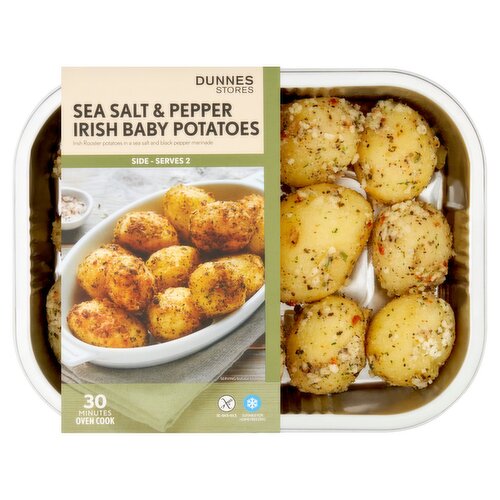 Dunnes Stores Sea Salt & Black Pepper Baby Potatoes 450g