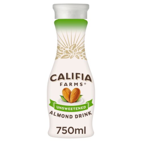 Califia Farms Unsweetened Almond Drink 750ml