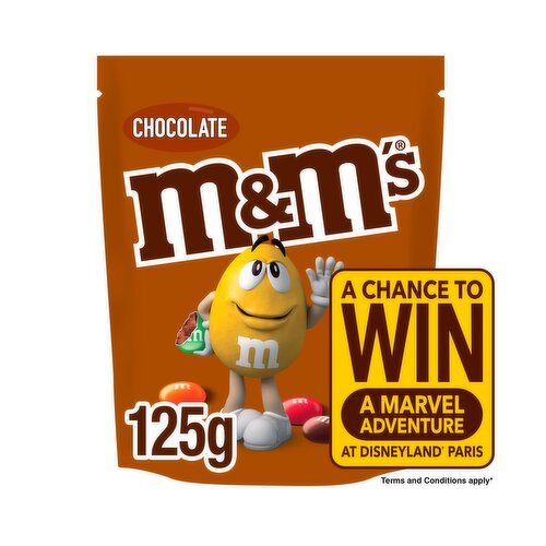 M&M's Milk Chocolate Bites Pouch Bag 125g