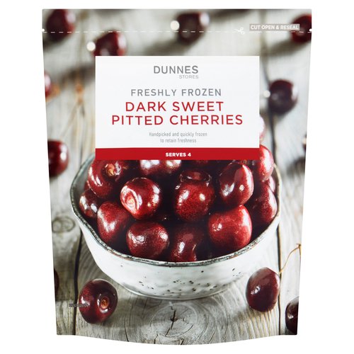 Dunnes Stores Dark Sweet Pitted Cherries 340g