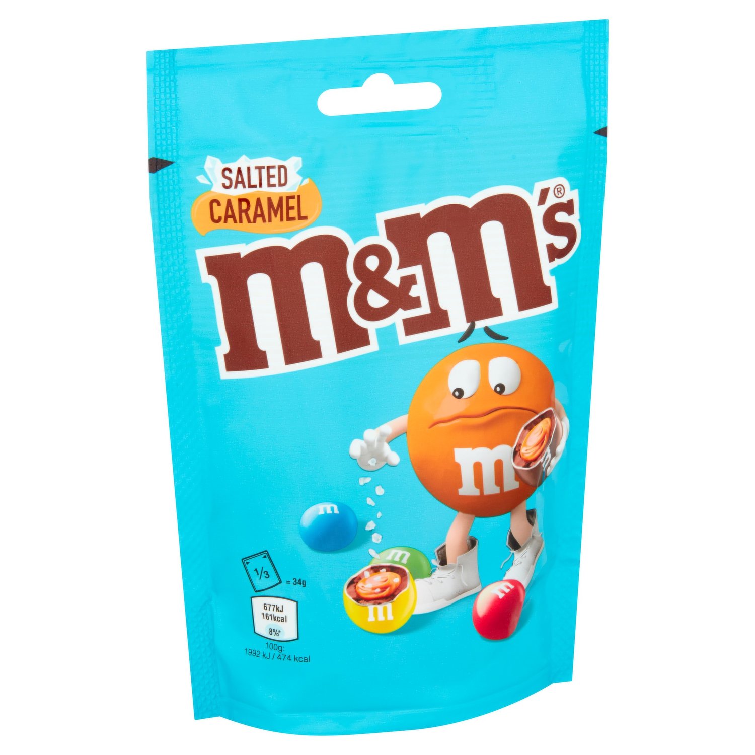 M&M's Salted Caramel Chocolate Pouch Bag 102g