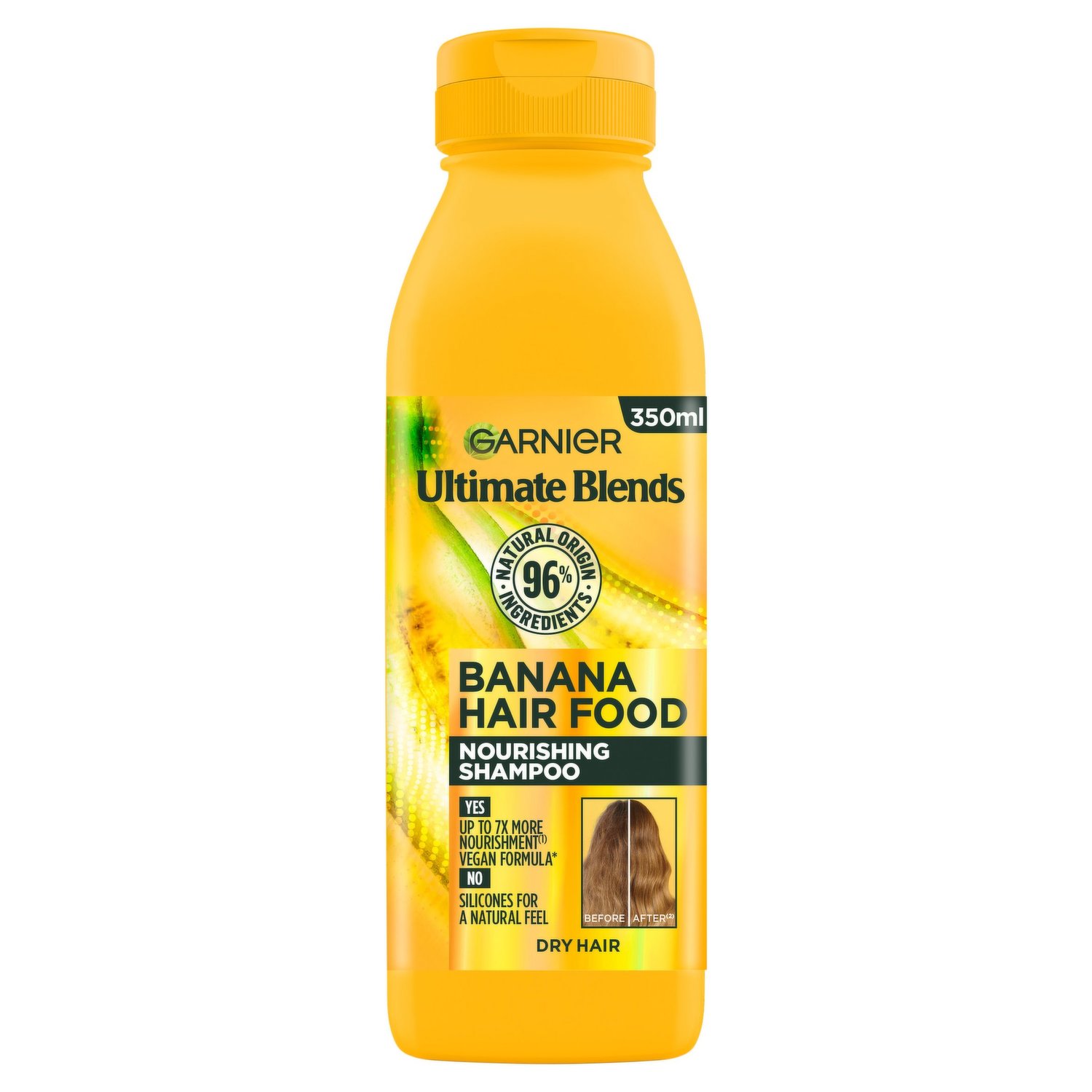 indsats transportabel dårligt Garnier Ultimate Blends Nourishing Hair Food Banana Shampoo for Dry Hair  350ml