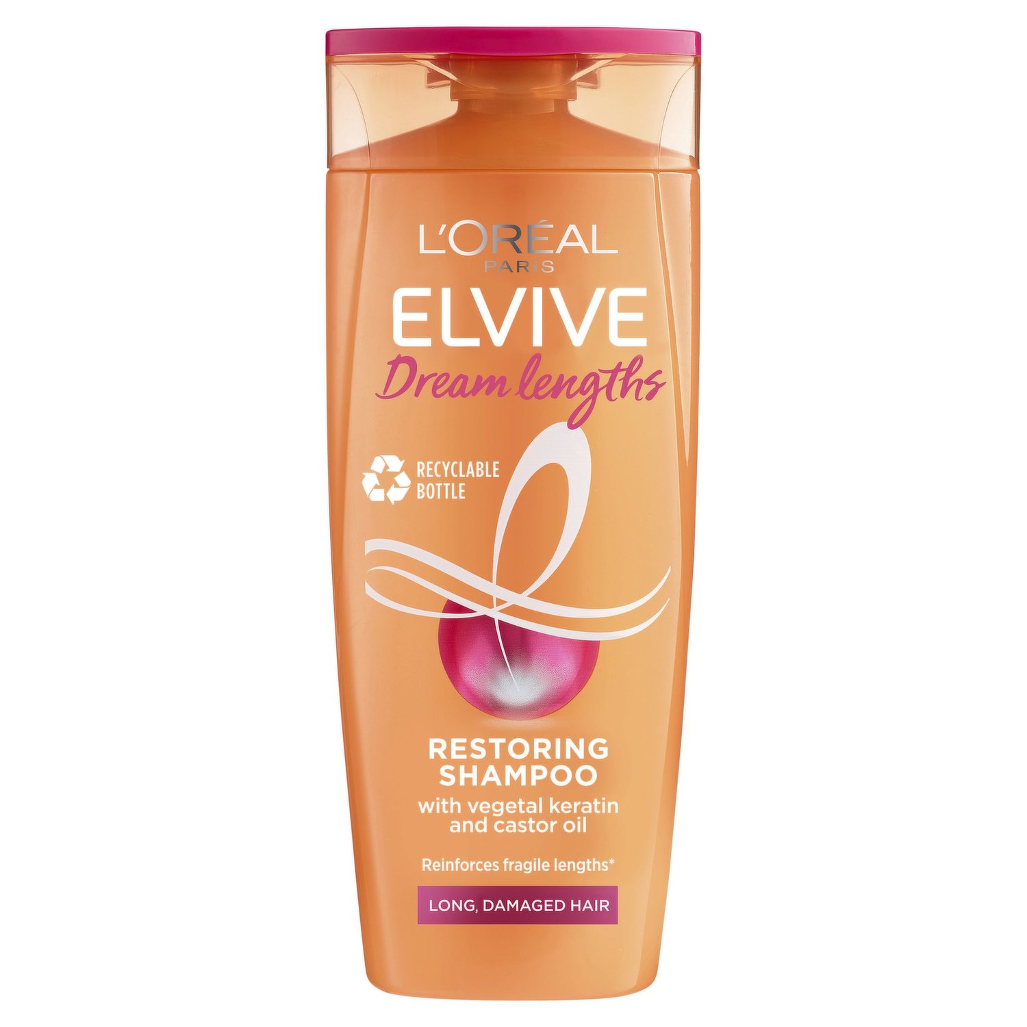 L'Oreal Paris Elvive Dream Lengths Shampoo and Conditioner Kit for Long,  Damaged Hair (Set of 2)