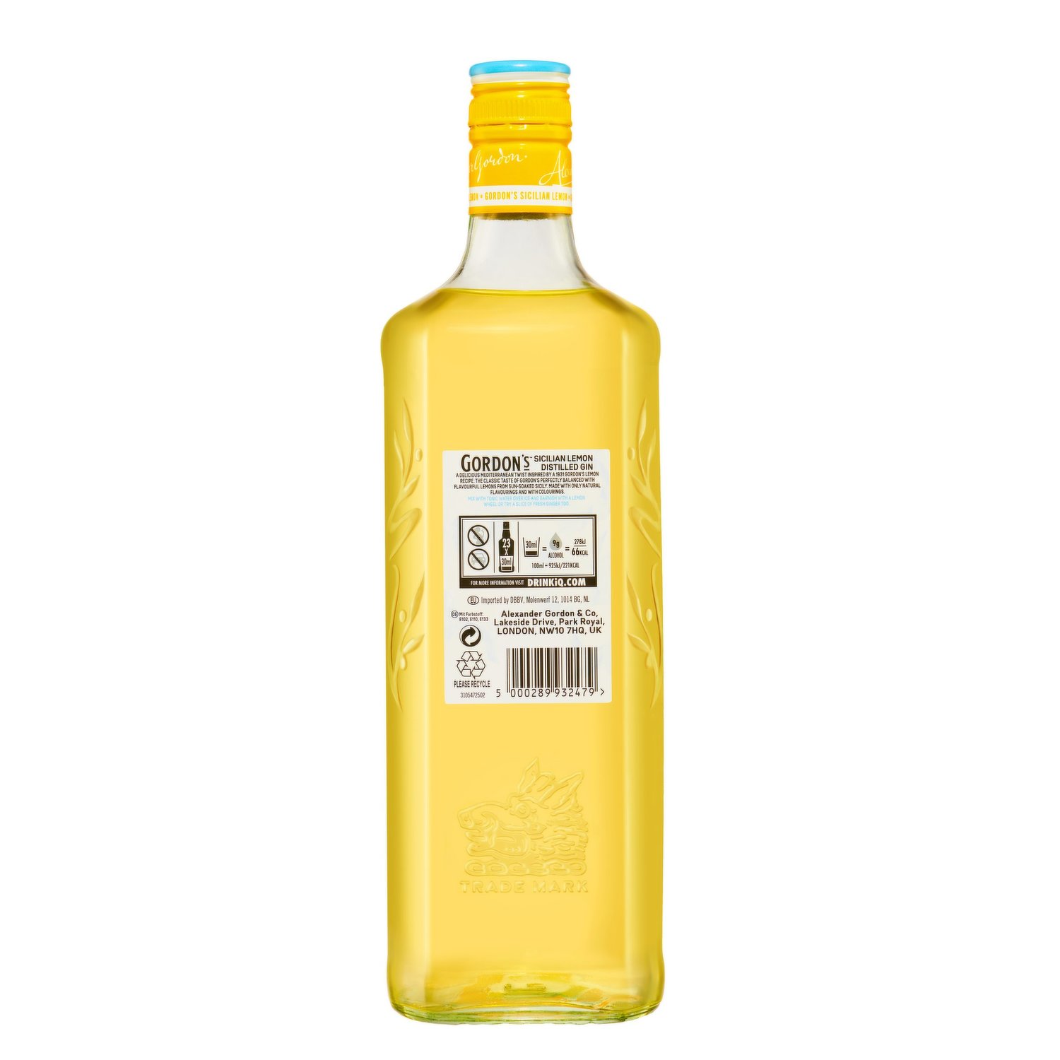 Gordon\'s Sicilian Lemon Distilled Gin 70cl - Dunnes Stores