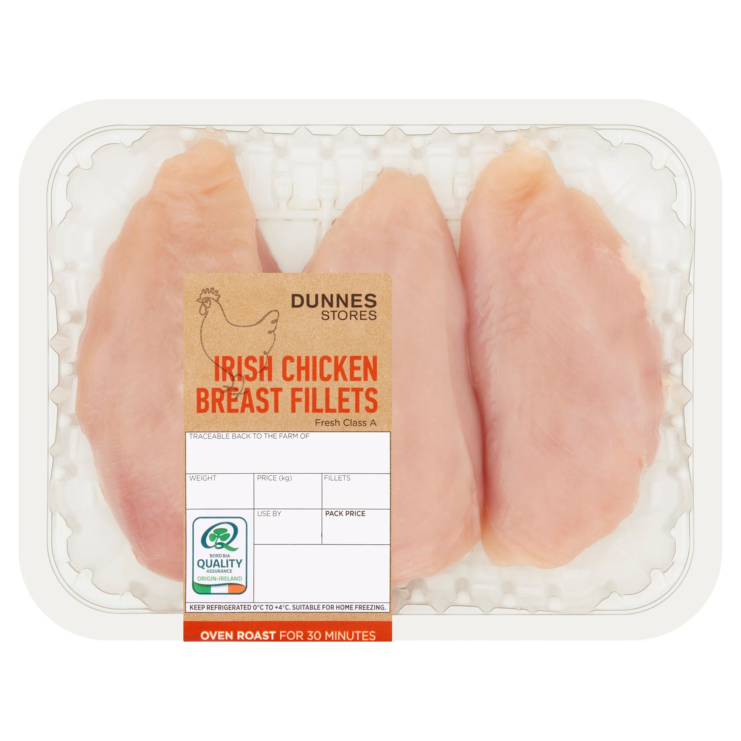 Dunnes Stores Irish Chicken Breast Fillets 420g - Dunnes Stores