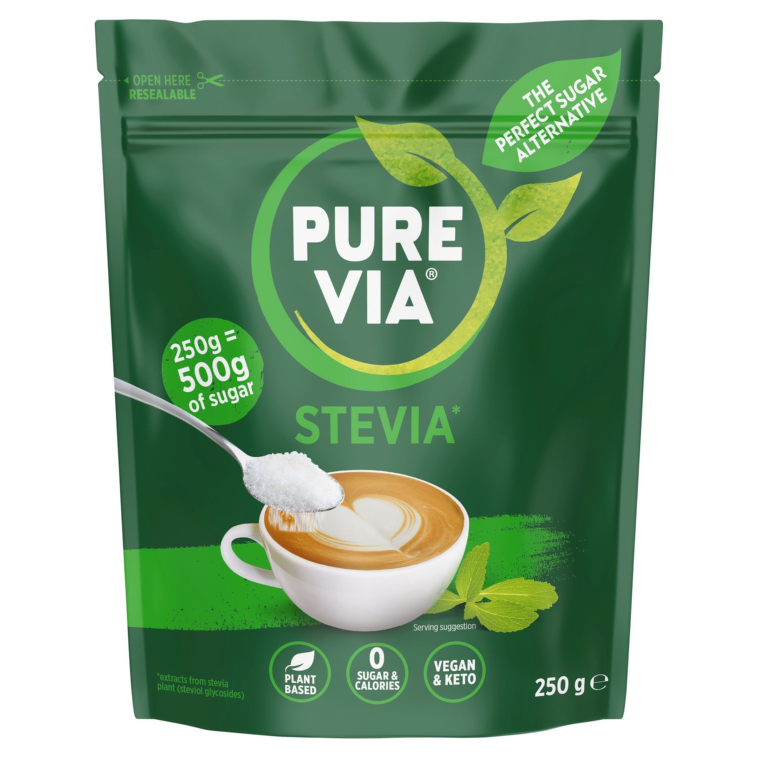 Pure Via Stevia Sweetener