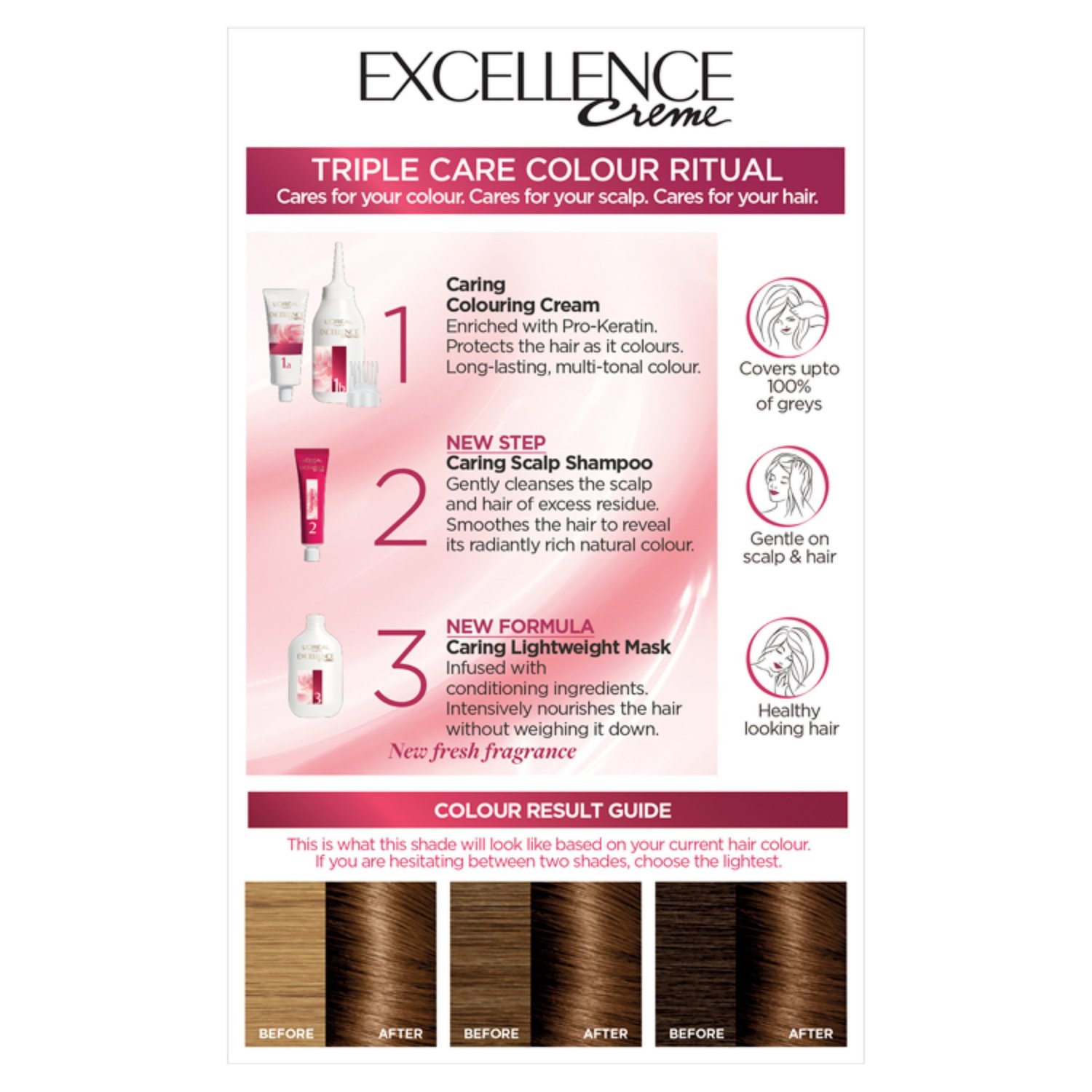 L'Oreal Excellence Natural Golden Brown Permanent Hair Dye L'Oreal Excellence Natural Golden Brown Permanent Hair Dye