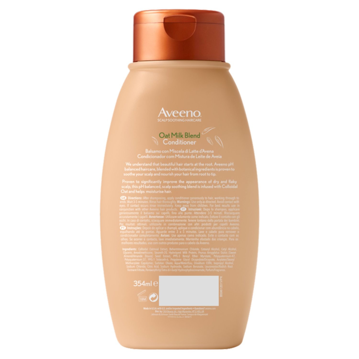Aveeno Daily Moisture+ Oat Milk Blend Conditioner 354ml Aveeno Daily Moisture+ Oat Milk Blend Conditioner 354ml