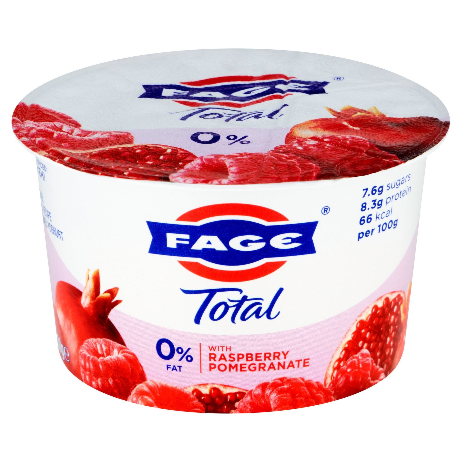 Thailand - FAGE Total 0% Split Cup: Raspberry Pomegranate - Fat