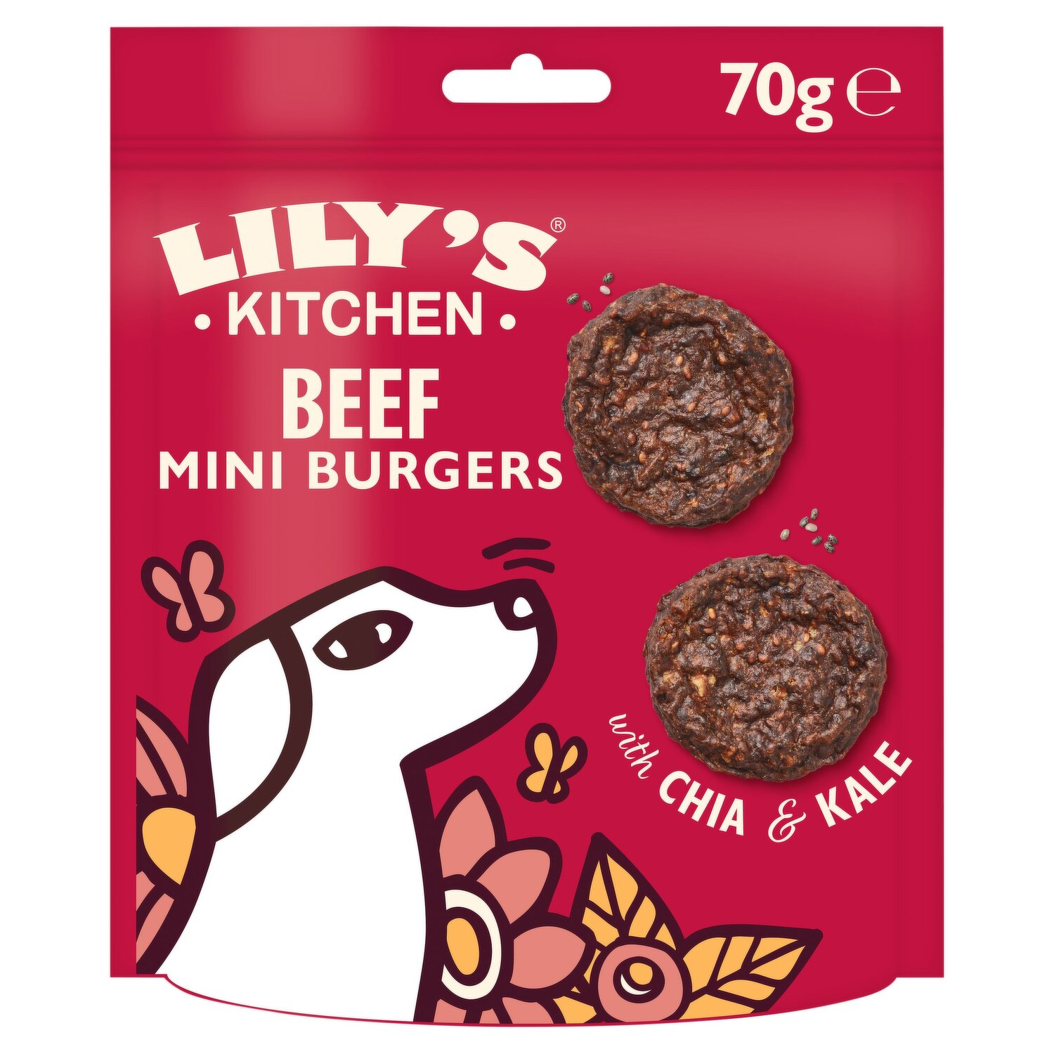 Beef Mini Burgers Dog Treats 70g