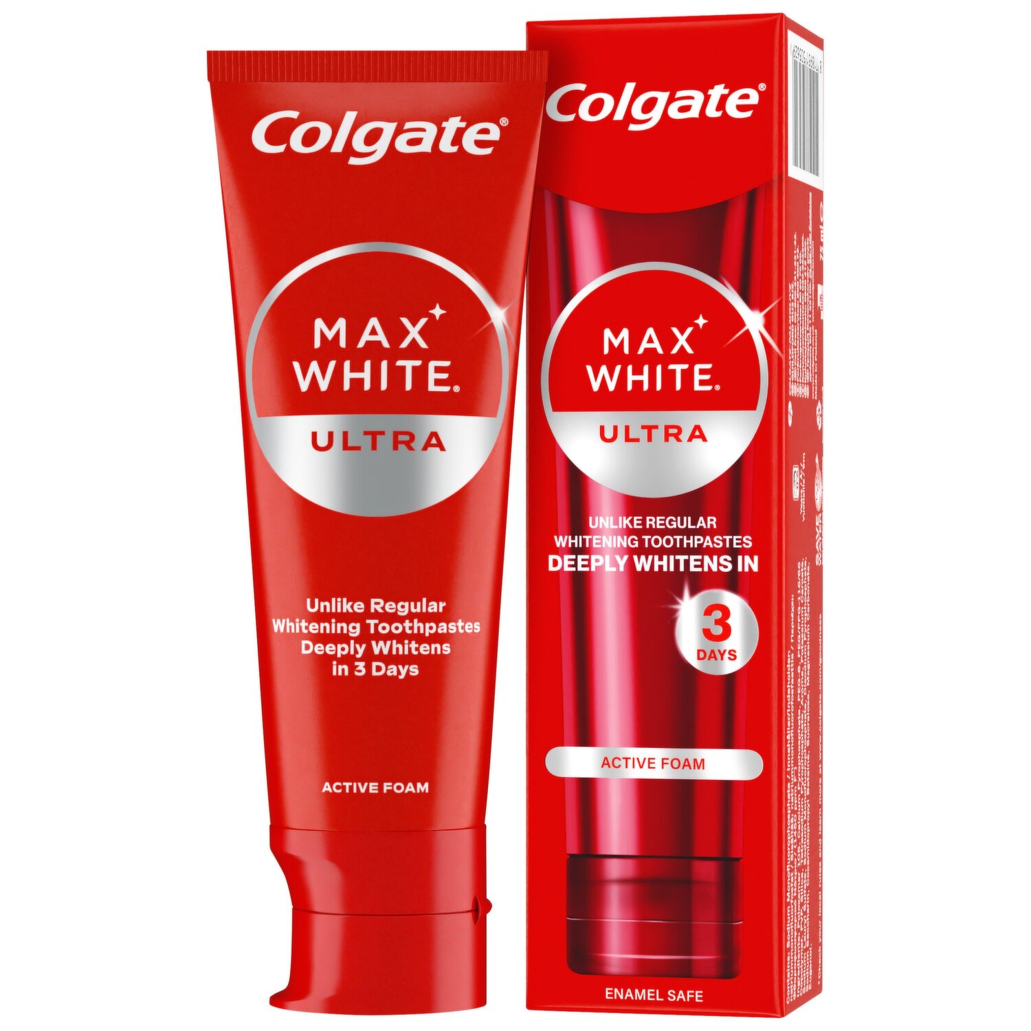  Colgate Max White Expert White Toothpaste Tube 75ml : Health &  Household