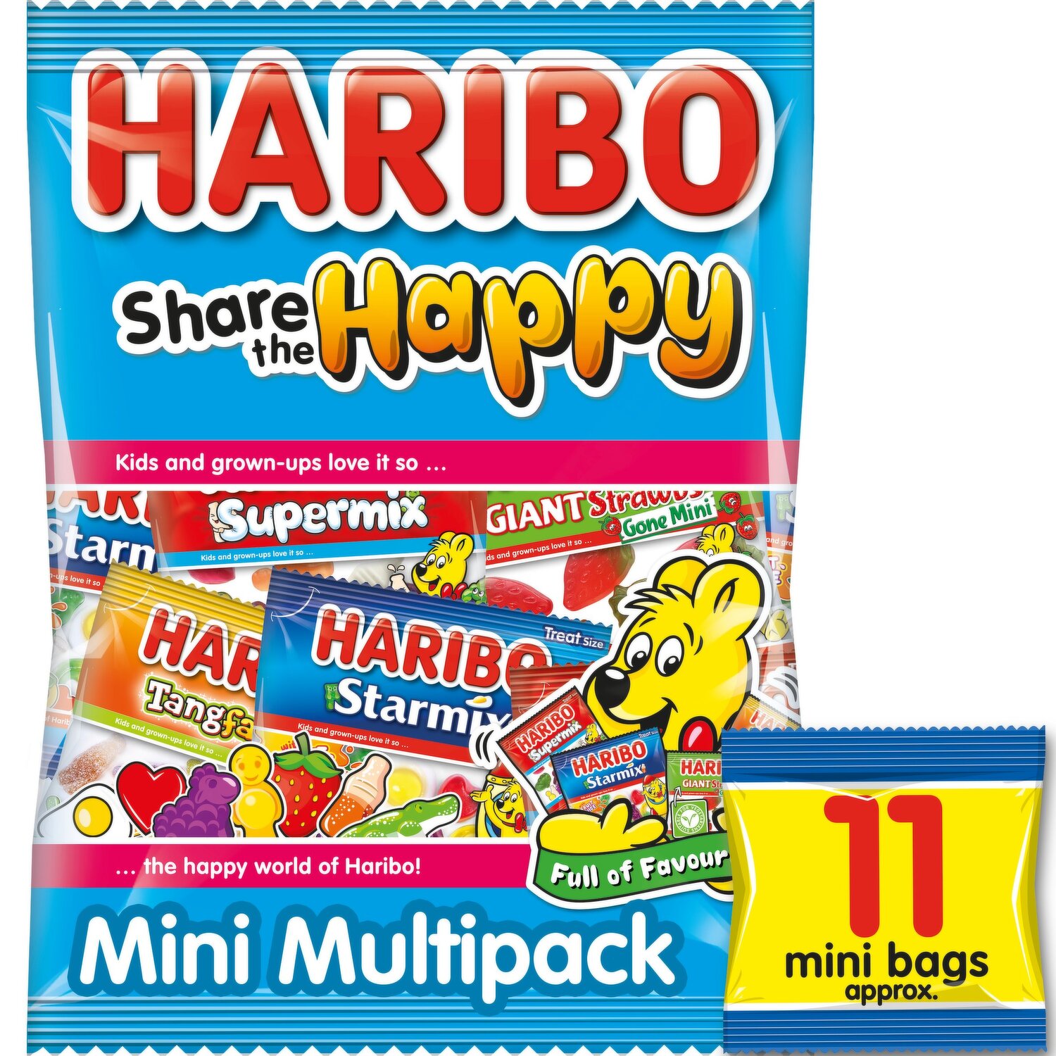 HARIBO Share the Happy Multipack Bag 176g Dunnes Stores