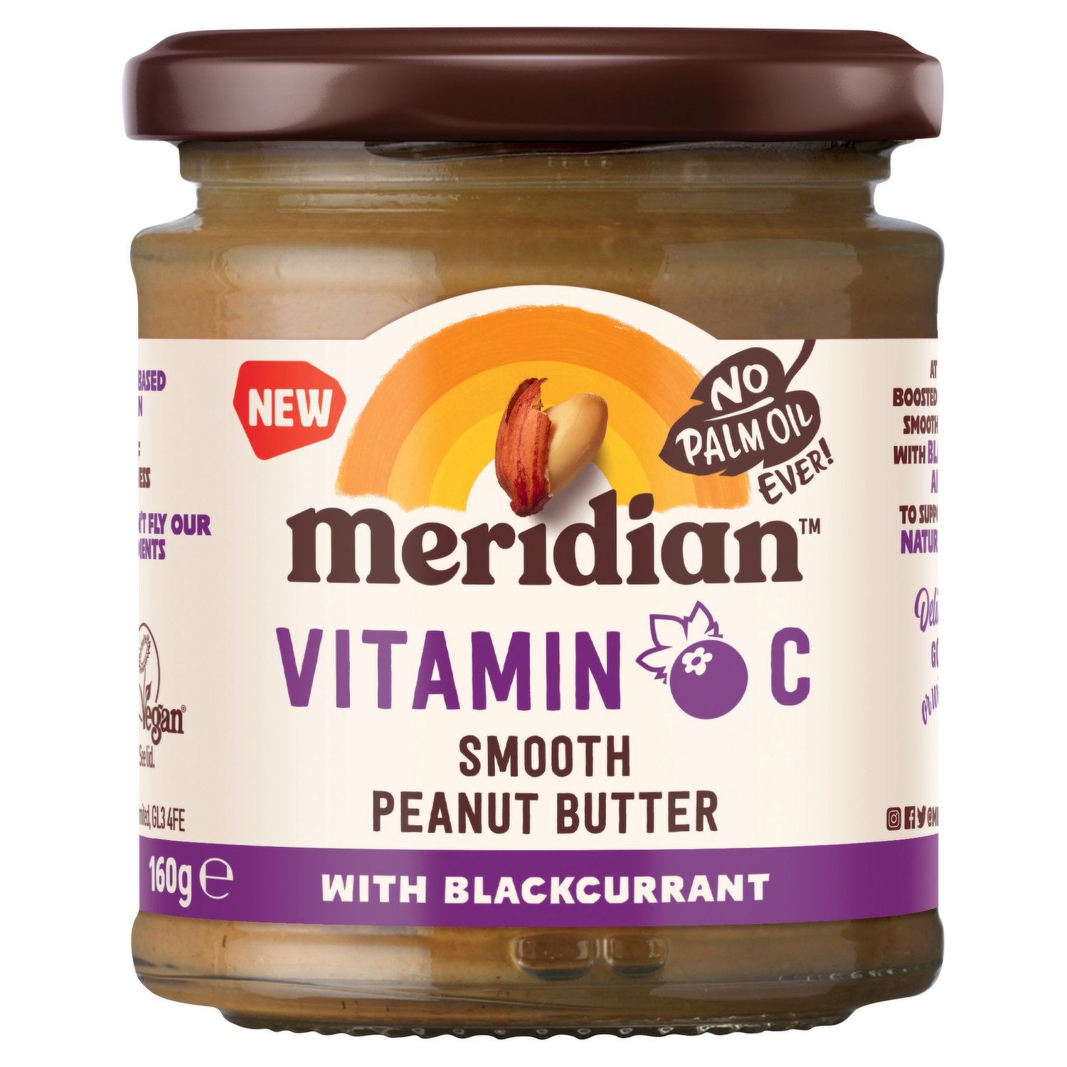 Local Organic Peanut Butter, Crunchy Salted – Meridian Farm Market