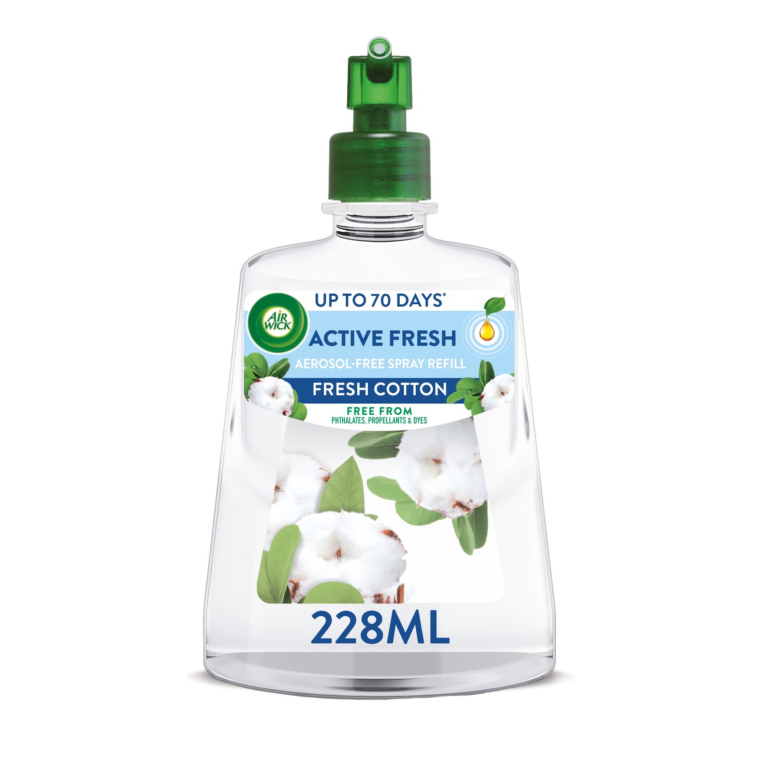 Air Wick Eucalyptus & Freesia 24/7 Active Fresh Kit Lasts up to 70 days -  Dunnes Stores