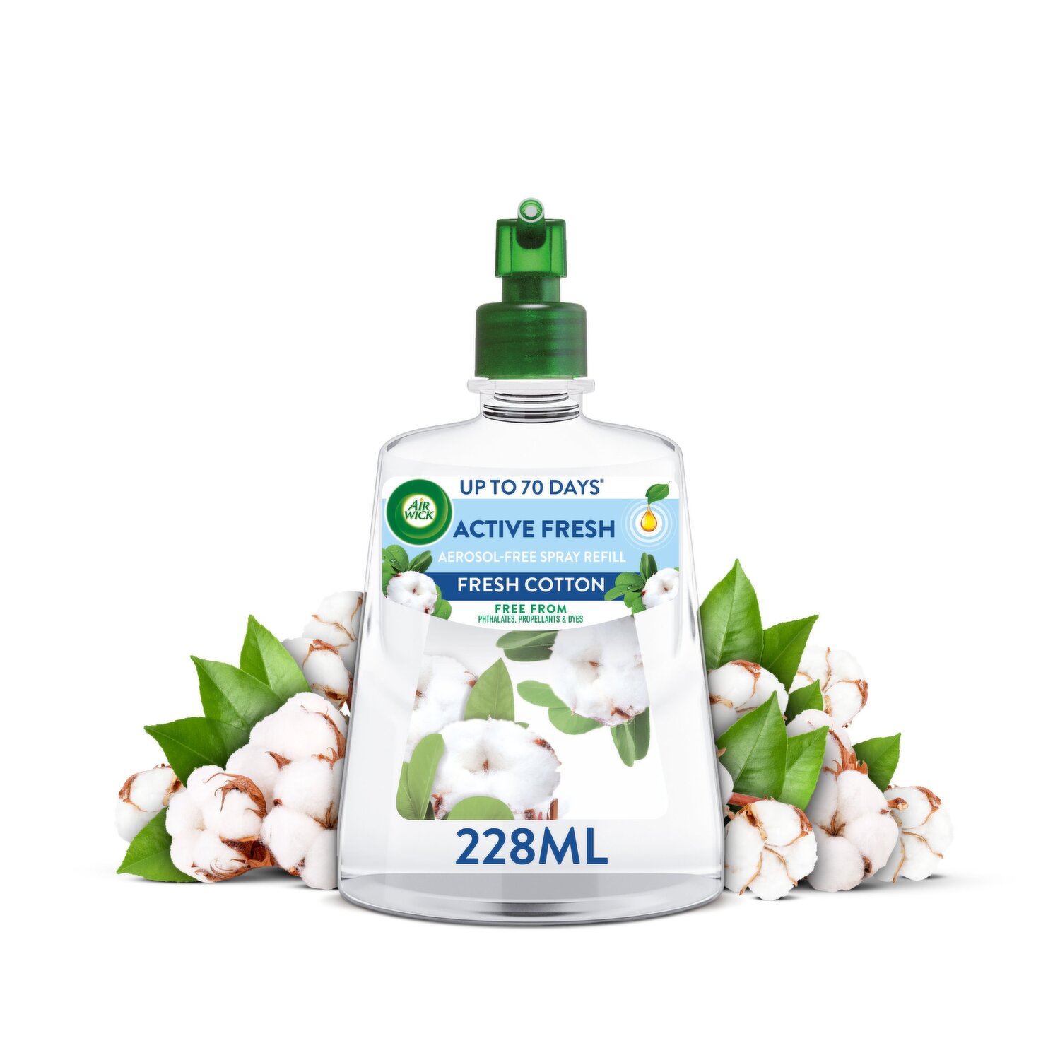 Air Wick Eucalyptus & Freesia 24/7 Active Fresh Kit Lasts up to 70 days -  Dunnes Stores