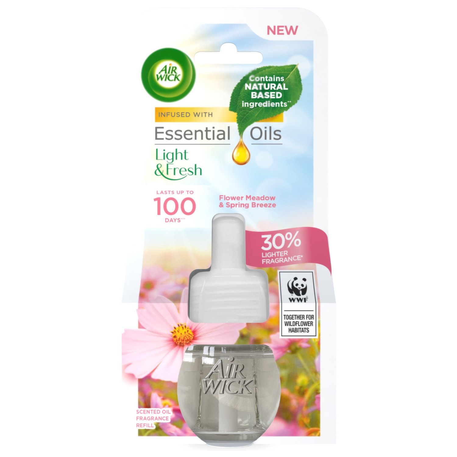 Air Wick Flower Meadow Spring Breeze Scented Oil Diffuser Refill