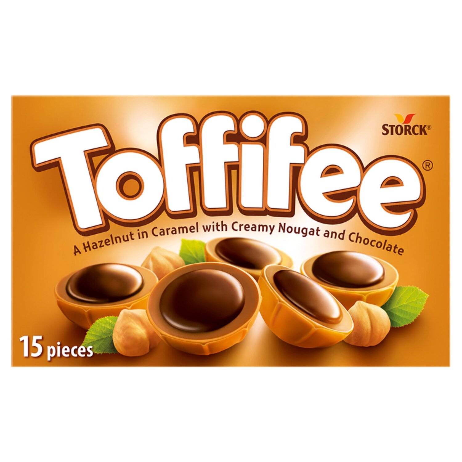 Toffifee Hazelnut in Caramel With Creamy Nougat & Chocolate Easter Toffee