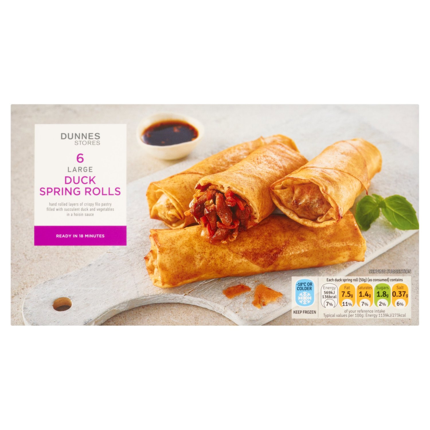 Duck Spring Rolls - Kidgredients