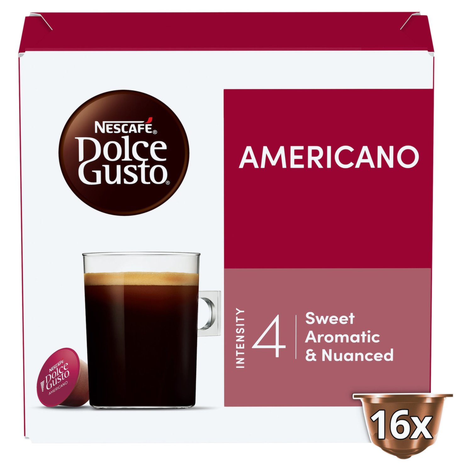 Nescafé Dolce Gusto Coffee Capsules espresso decaffeinato, 16 Cups –  Peppery Spot