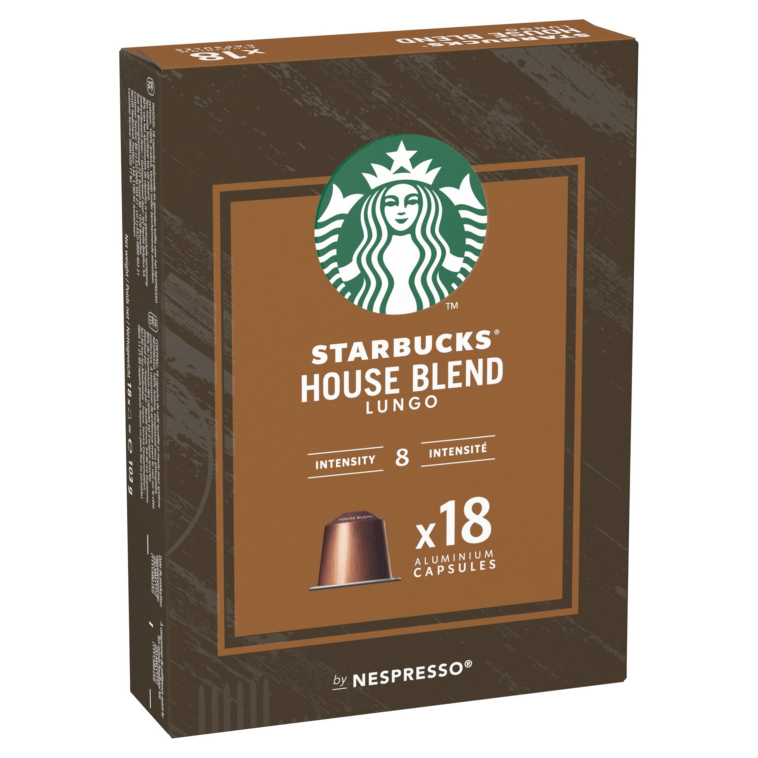 Capsules NESTLE STARBUCKS BY NESPRESSO BLONDE X18