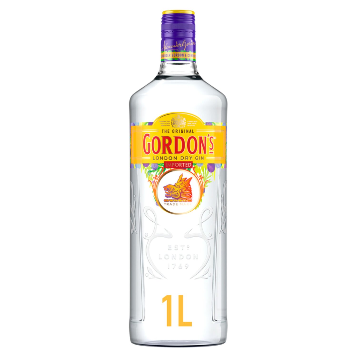 Gordon's Special Dry London Gin 1 Ltr