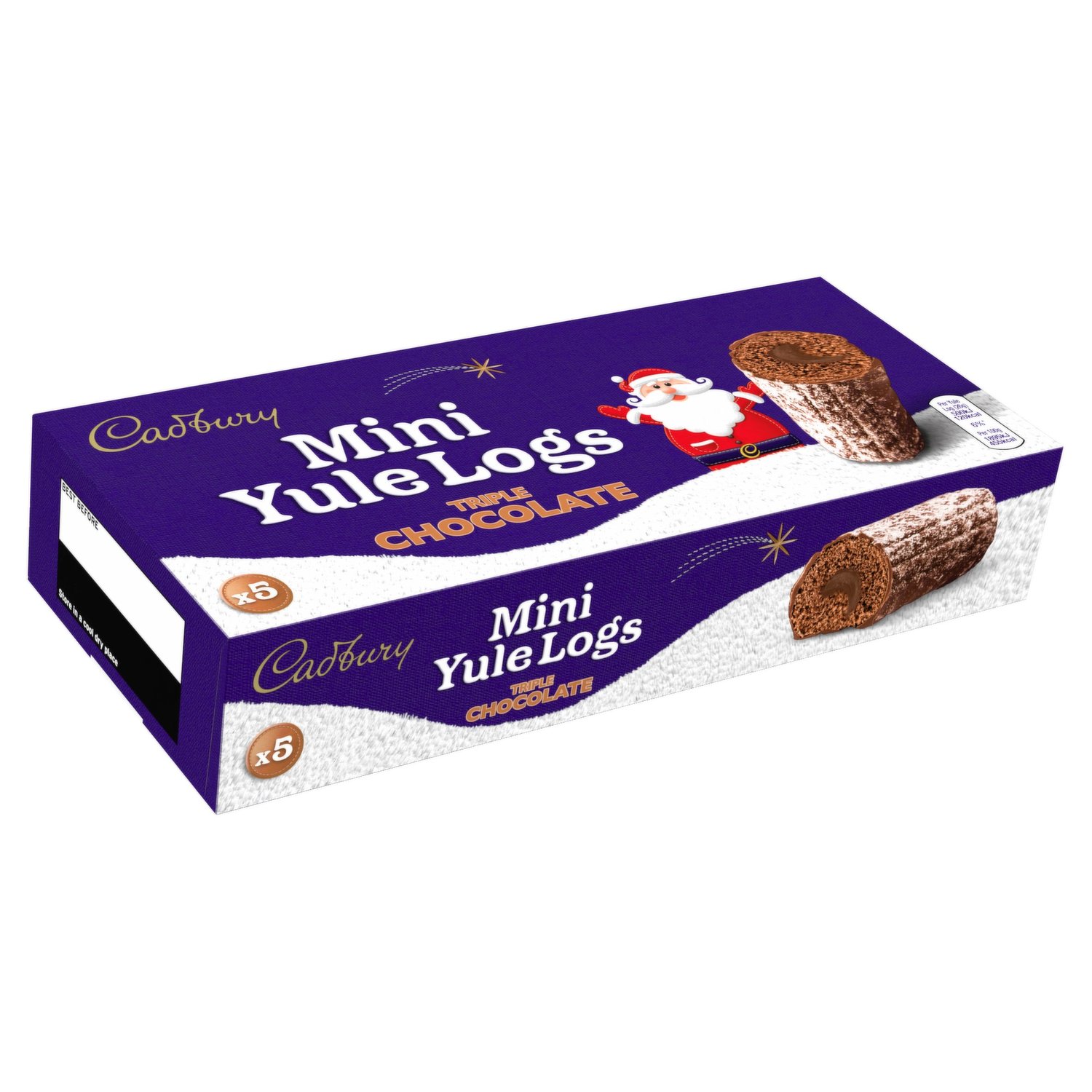 Cadbury's Triple Chocolate Mini Yule Logs Review 