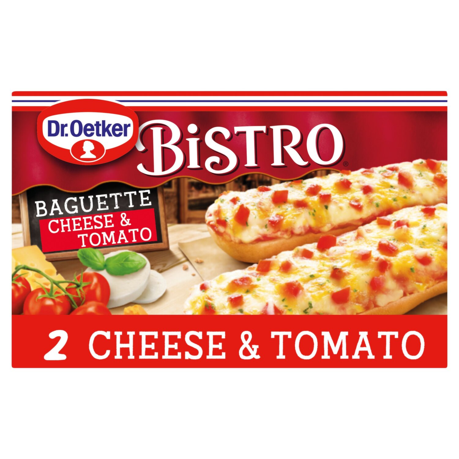 Dr. Oetker Tomato Bistro & 125g (250g) Baguette 2 x Cheese