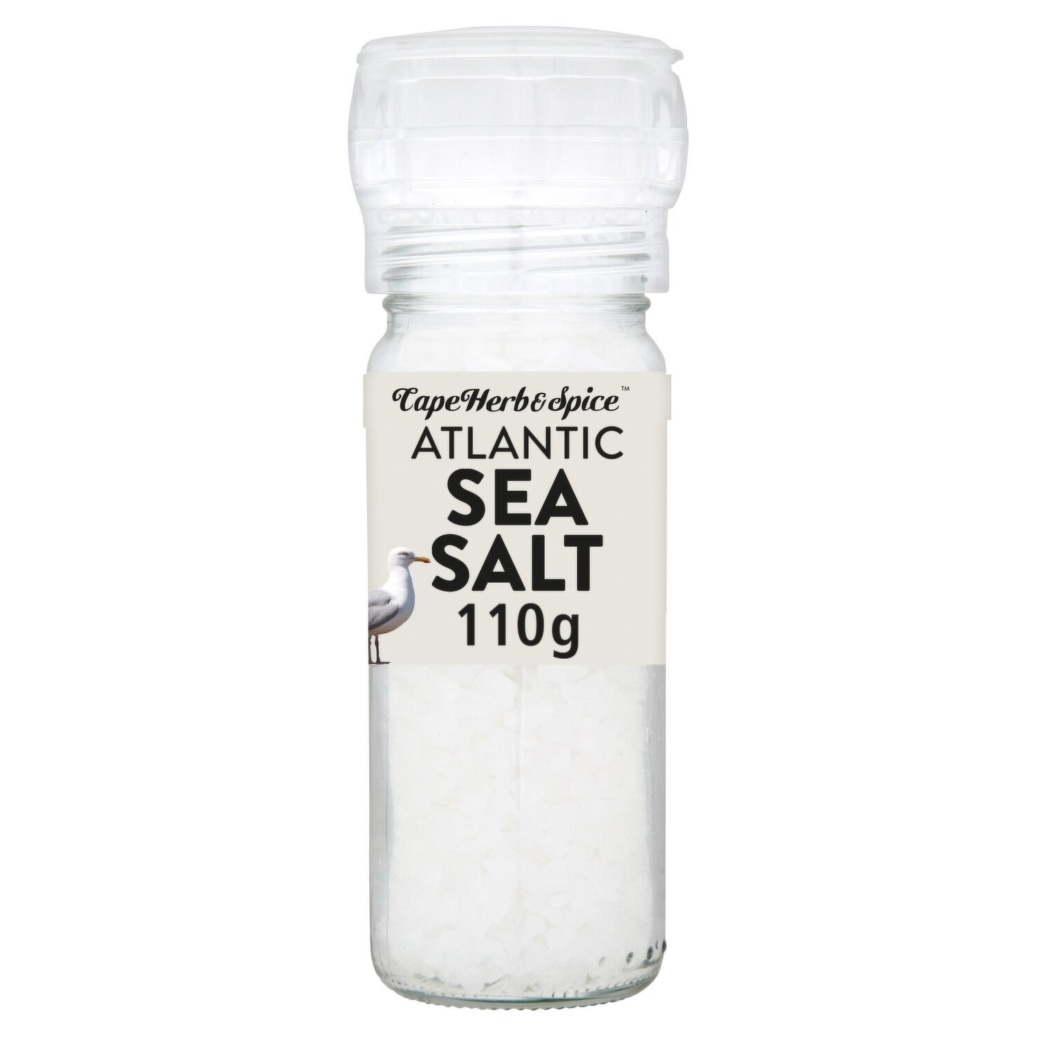 Saxa Natural Sea Salt Grinder 90g is halal suitable, vegan, vegetarian,  gluten-free