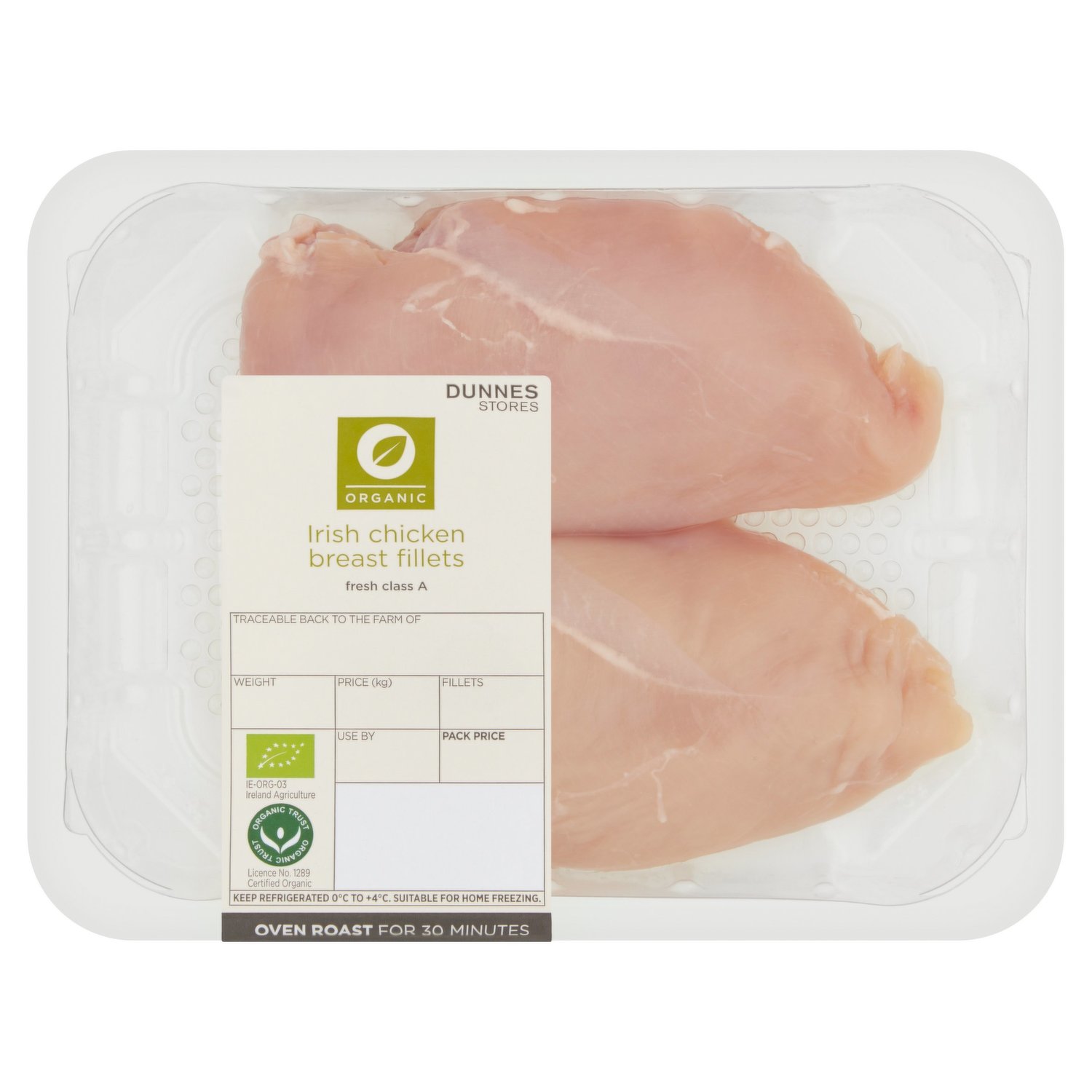 Dunnes Stores Irish Chicken Breast Fillets 420g - Dunnes Stores