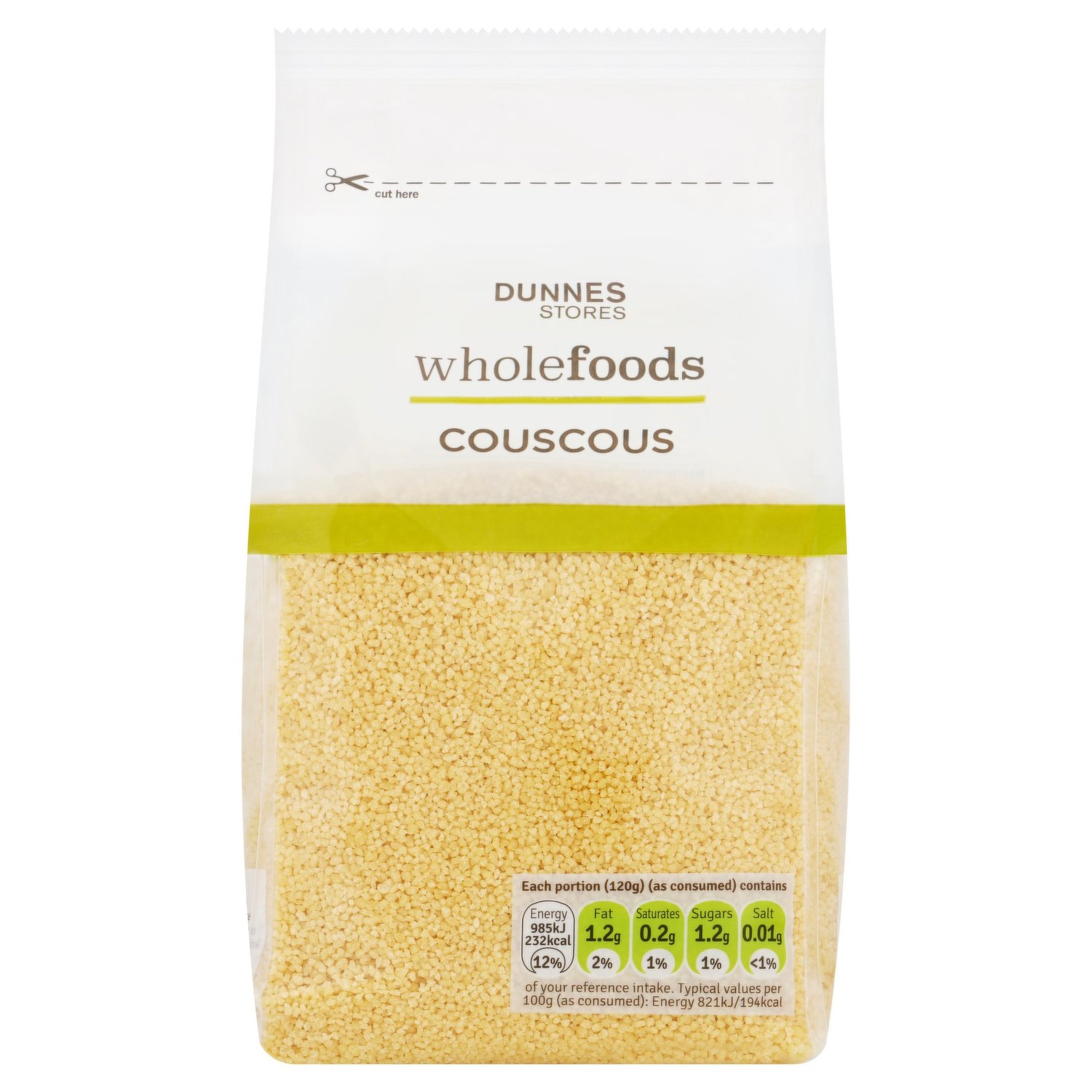 Dunnes Stores Wholefoods Couscous 500g