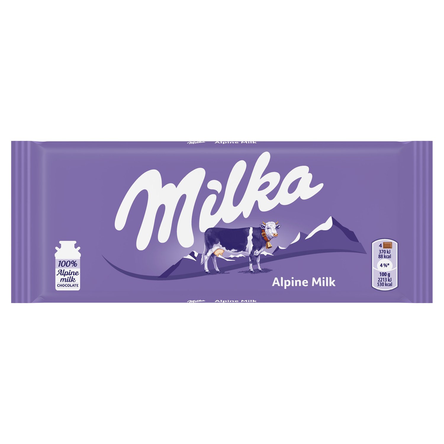 Milka Milk Chocolate Bar strawberry, 100 g – Peppery Spot