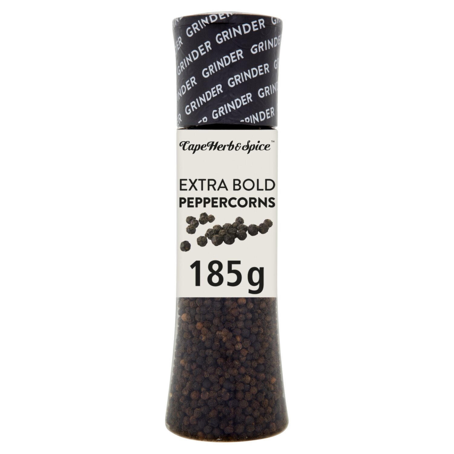 Saxa Black Peppercorn Pepper Grinder 45g is halal suitable