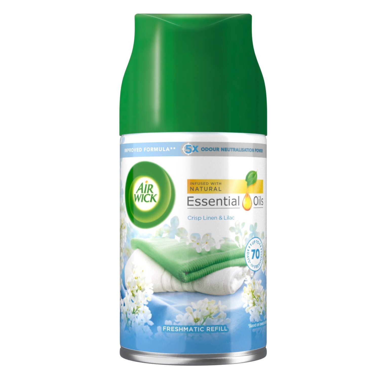 Airwick Freshmatic Twin Refill Crisp Cotton & Peony