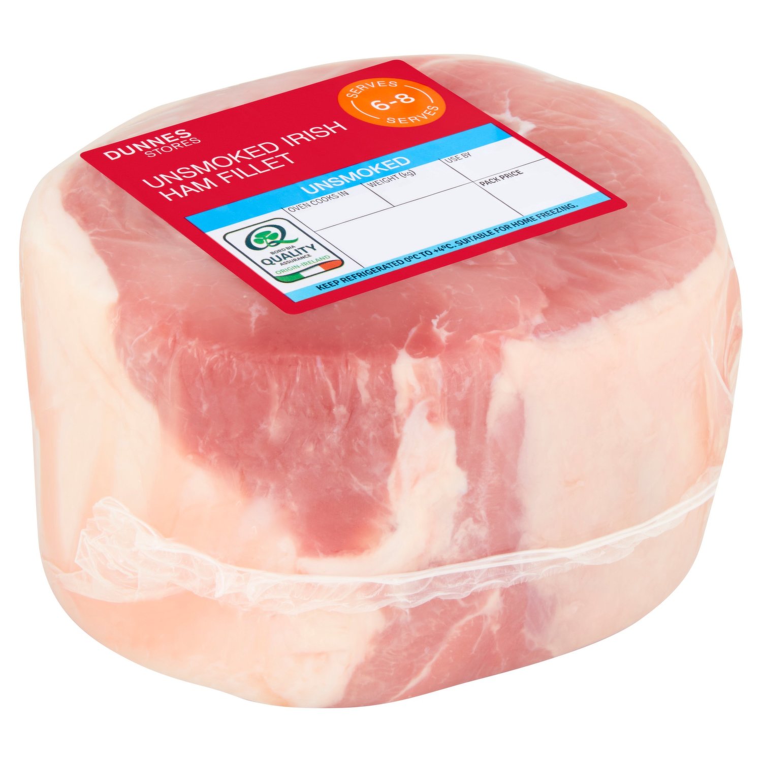 Dunnes Stores Medium Unsmoked Irish Ham Fillet Dunnes Stores Medium Unsmoked Irish Ham Fillet