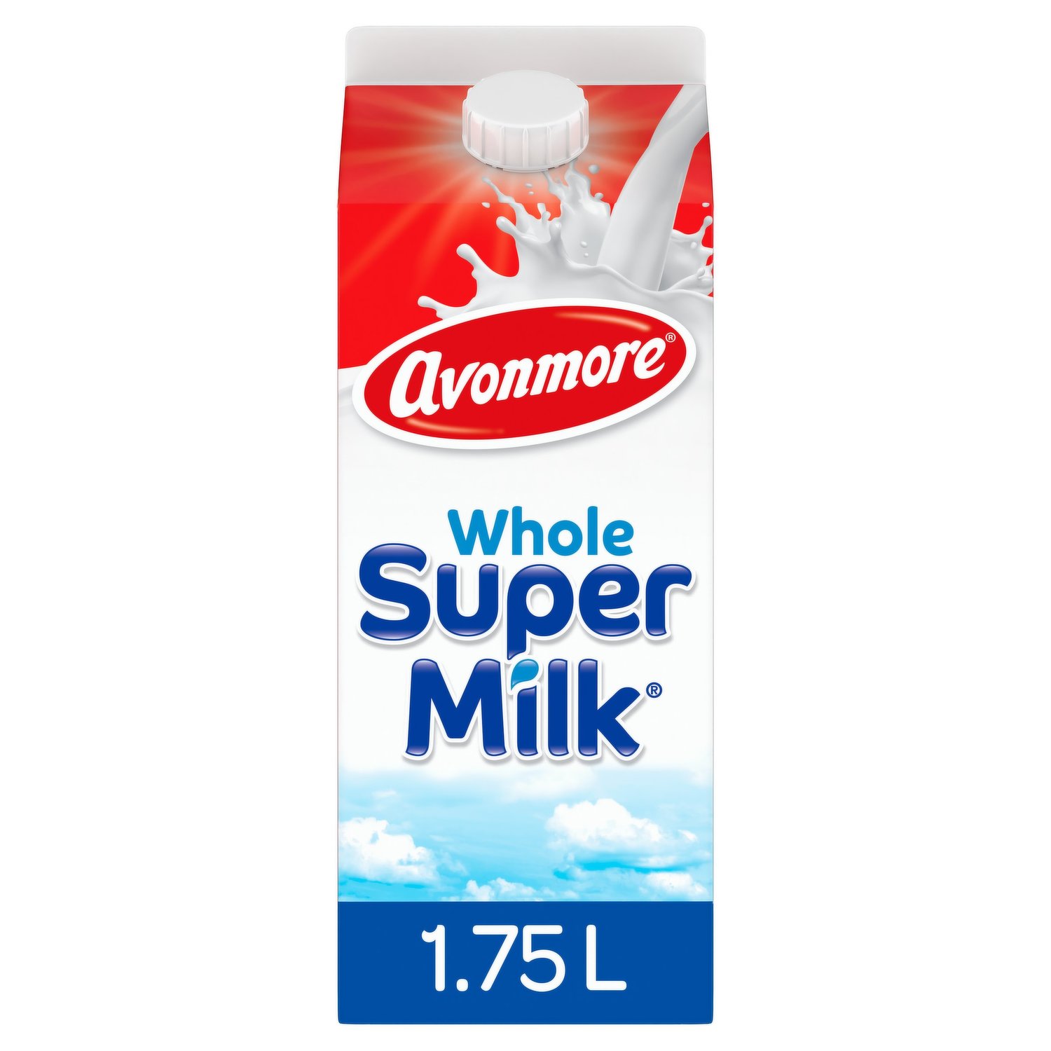 Avonmore Whole Super Milk 1.75 Litre