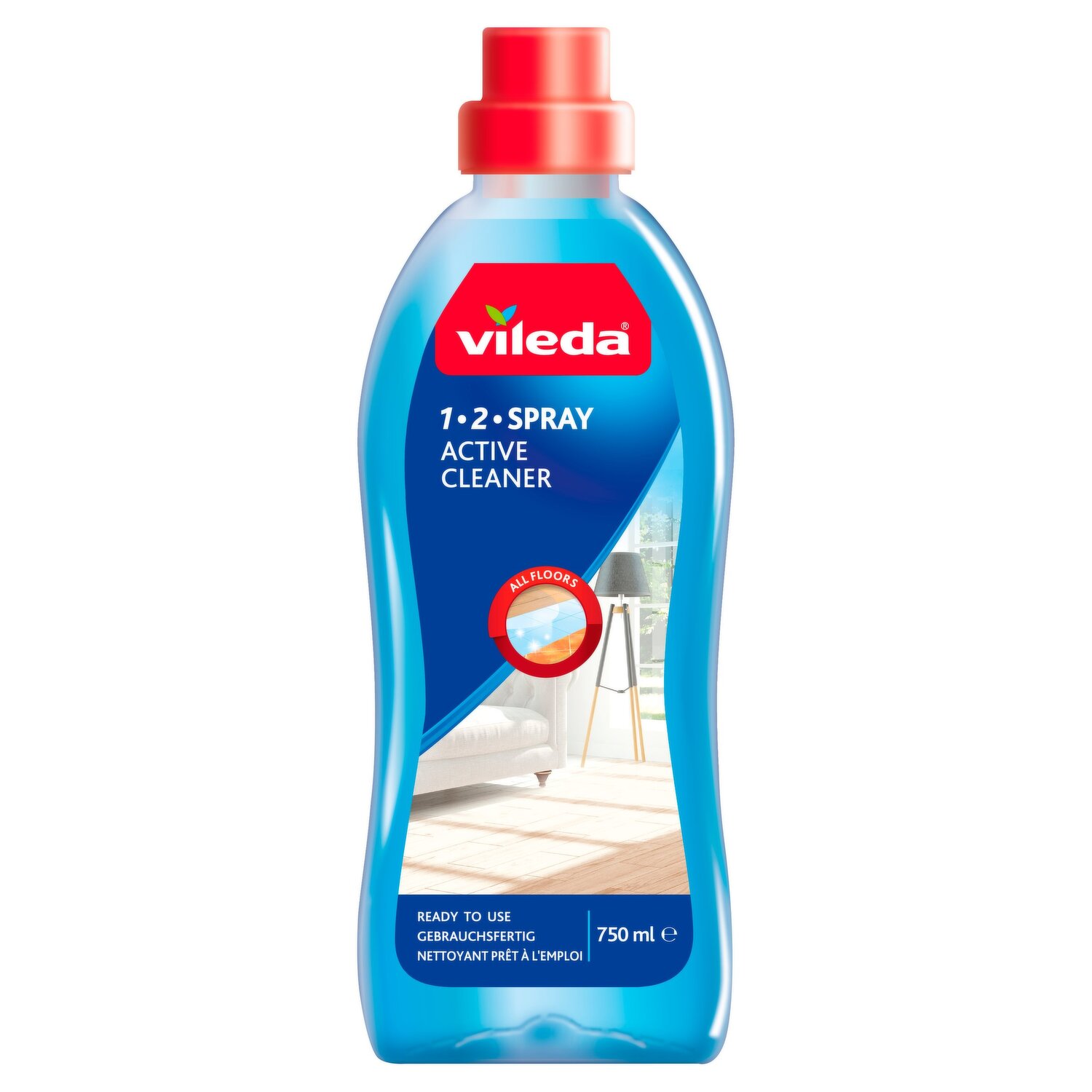  VILEDA 1-2 Spray Microfibre Mopping SYST : Health & Household