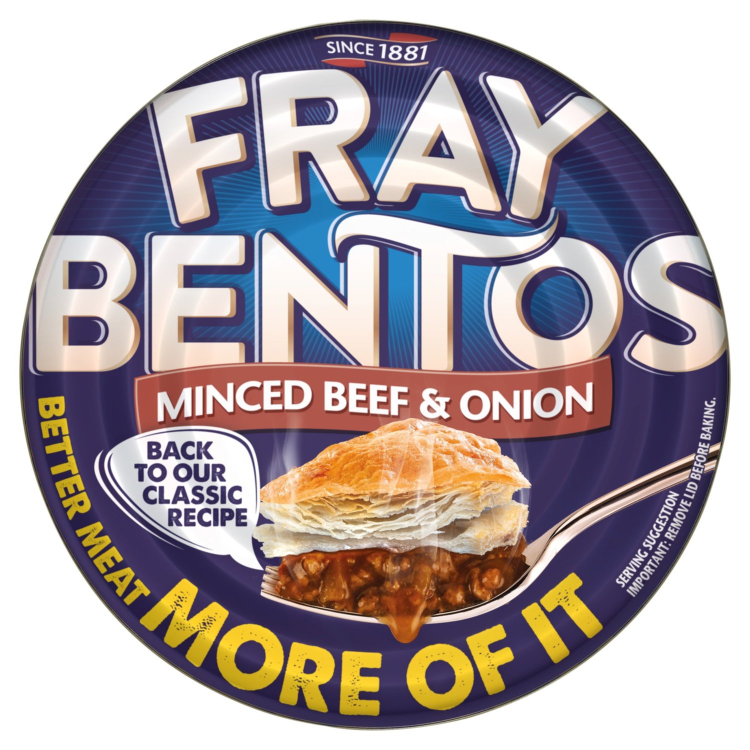 Fray Bentos Corned Beef label