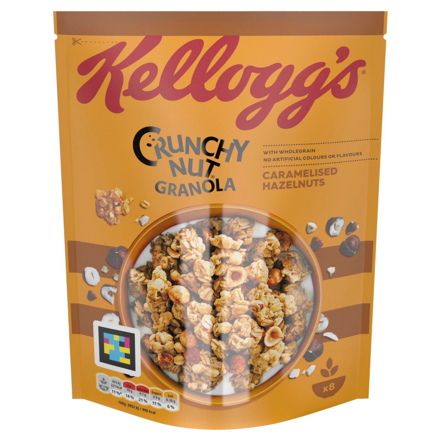 Kellogg's Crunchy Nut Oat Granola Caramelised Nuts - 380g