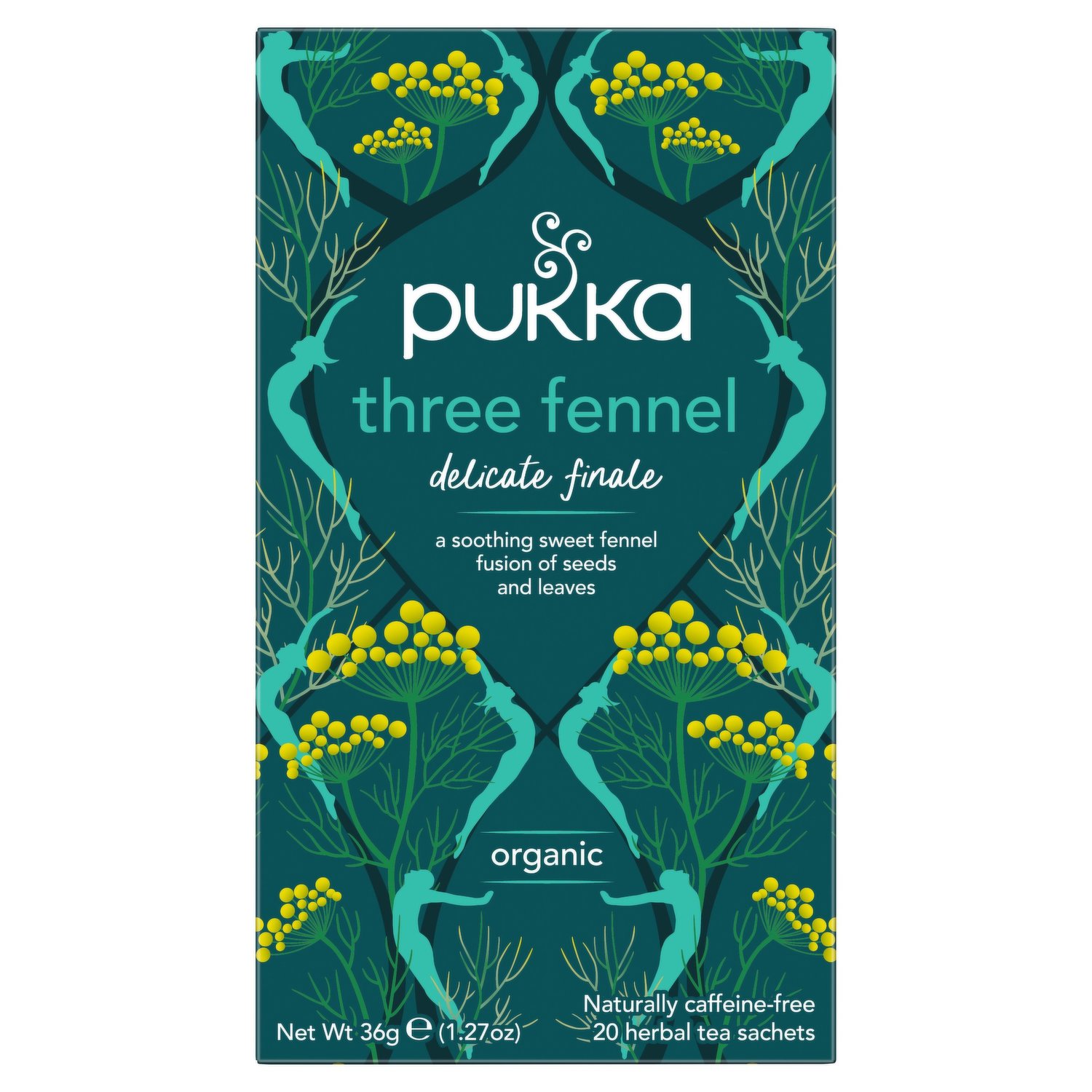Pukka After Dinner, Organic Herbal Tea with Fennel, India